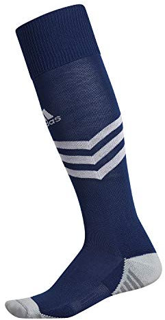 adidas Unisex Mundial Zone Cushion Otc Sock OTC Sock-Team Medium Dunkelblau/Weiß/Light Onix/Onix