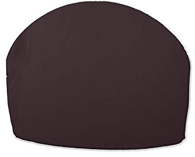 Strandkorbwerk Atmungsaktive Schutzhülle Abdeckhaube Vier Farben Liegeinsel Sevilla Oval/Hawaii (Braun)