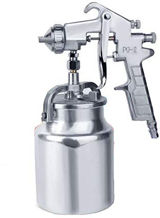 AIZYR Air Fence Sprayer, Pneumatic Paint Spray Gun - Lower Pot Large Diameter 1.8Mm, Suitable for Furniture Automotive Primer Latex Paint
