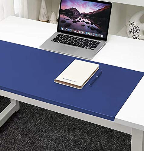 Ergonomisch Schreibtischunterlage mit Kantenschutz,Kunstleder,erweiterte rutschfeste Büro Schreibunterlage-Schreibtischauflage-Schreibmatte,Laptop-Tastatur Mauspad,Tischunterlage