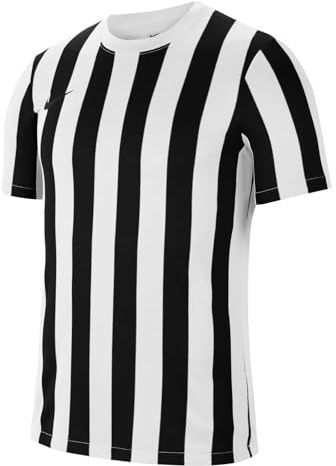 Nike Herren Striped Division IV Shirt, White/Black/Black, XL