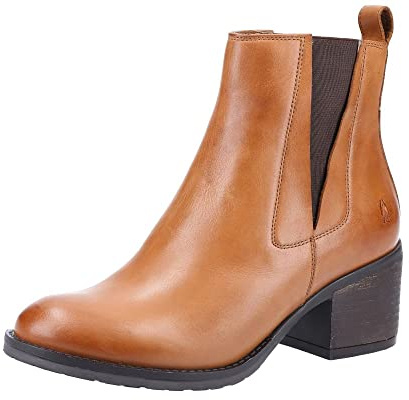 Hush Puppies Female Hermione Boot, Tan, 6