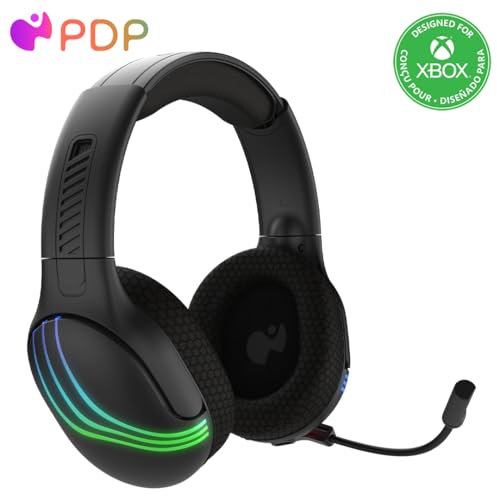 PDP Xbox Afterglow Wave Wireless Headset Black