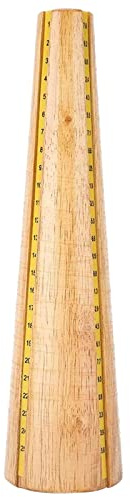 HOOLRZI Bracciale Mandrino Bracciale in legno con Misuratore Braccialetto Misuratore Strumento di misurazione Strumento di misurazione per braccialetti che fanno braccialetto Misuratore di dimensioni