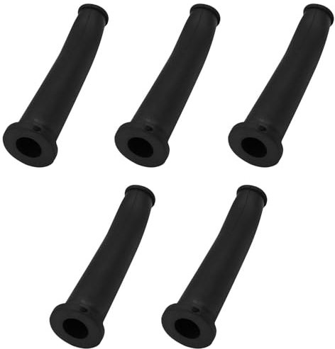 5PCS Protecteur de botte de cordon de décharge de traction en caoutchouc, manchon de câble d'alimentation en caoutchouc, couvertures de botte de meuleuse, manchon de câble en caoutchouc 67 * 8mm