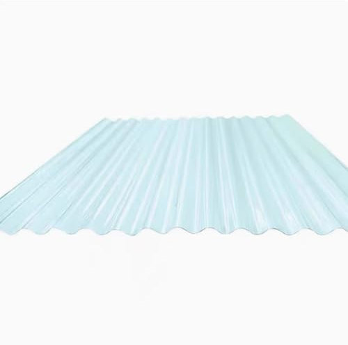 Transparente Dachplatten,2,2mm Dicke FRP-Tageslichtplatten,Ersatzplatten Gewächshausplatte,UV-Beständige Schuppenplatte,Wandblech Dachblech,Inkl. Schrauben (0.9x1.75m/35x69in,3 Pcs)