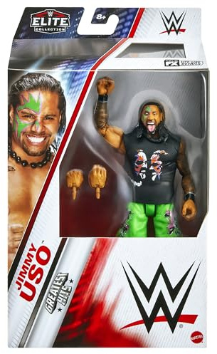 WWE Jimmy USO Elite Greatest Hits 7 Toy Wrestling Action Figure