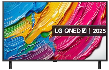 LG 43QNED80A6A 43-Inch 4K UHD Smart TV, (α7 AI Processor, Freeview Play and Amazon Alexa, 60Hz) [Model 2025]