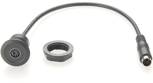 Plinkwirekb Mini-DIN-6-Pin-Verlängerungskabel für die Panelmontage, PS2-Mauskabel, Stecker auf Buchse