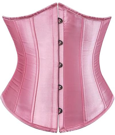 XPJYUA Kummerbund Frauen Taille Korsett Cummerbunds Brust Gürtel Kleid Bustier Bauch Abnehmen Gürtel Body Shaper Shapewear Bund for Weibliche(Pink,XL)