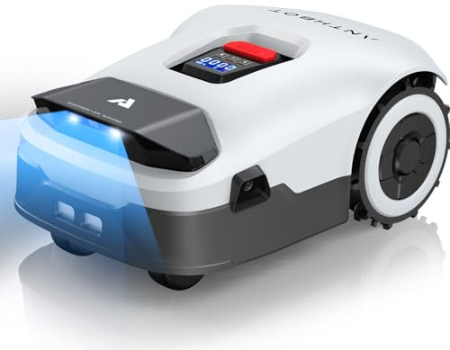 ANTHBOT Mähroboter ohne Begrenzungskabel – 850㎡ Rasenmähroboter mit GPS, V-SLAM & 3D Vision, 300° Echtzeit-Umgebungserkennung, automatisches Mähen