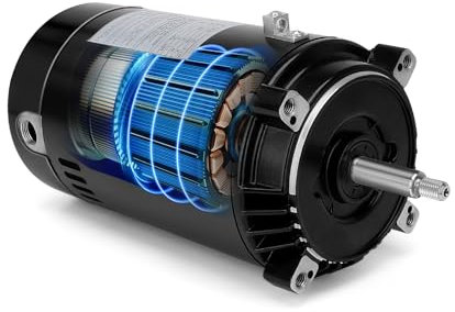 SP1610Z1MBK 1 1/9Hp Pool Pump Motor for Swimming Pool, Fit for Hayward Super II/Max-Fo/Northstar Pump Series Models