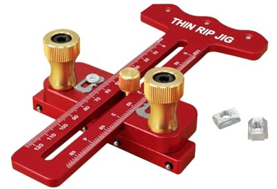 dzqad Gabarit Guide Pour Coupe Fine Sur Scie À Table | Gabarit Pour Coupes Fines Sur Scie À Ruban - Accessoires Polyvalents pour Circulaire Optimisant Précision Sécurité et Efficacité du Travail