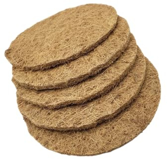 ARTSEWPLY 15pièces Nids Œufs De Pigeon Fibre Végétale Tapis pour Pigeons Fournitures pour Oiseaux Support Œufs Revêtement De Sol pour Pigeonnier