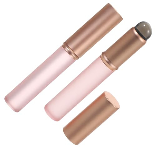 Veemoon 2piezas Pinceles para Lápiz Labial Pincel de Labios Aplicadores de Brillo de Labios Maquillaje de Mujer Pincel para Lápiz Labial de Viaje