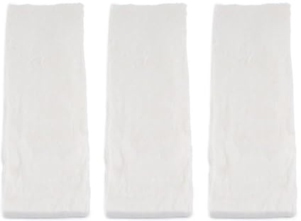 Linnkyfloa Keramikfaser-Schwamm, 30 x 10 x 3 cm, hitzebeständig, für Bioethanol-Kamine und Gelbrenner, Hochbrenner (30 x 10 x 2,3 cm)
