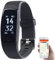 newgen medicals Smartwatch - Fitness Orologio da Polso: Braccialetto Fitness GPS con Display Touch XL, 14 Sport, IP68 (Inteligente Braccialetto, Orologi Fitness con Geofence, Telemetro)
