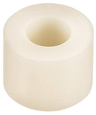 sourcing map 20pcs ABS Arandelas Espaciadoras Redondas OD 11mm ID 5mm altura 8mm blanco