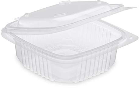 100 Vaschette Asporto Alimenti Caldi 760 cc con coperchio per Rosticceria Ristorante e Alimentari utilizzabili in MICROONDE