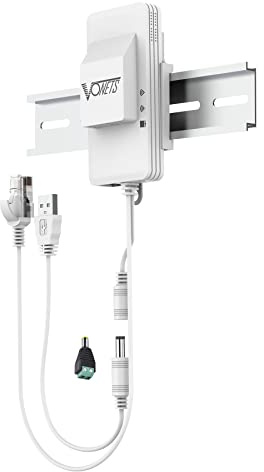 VONETS Dual Band 2.4GHz/5GHz Ripetitore WiFi Bridge Wireless Router/WiFi a Ethernet/Hotspot Segnale, AC1200, per DVR Telecamera di sorveglianza VAP11AC con ventola di raffreddamento intelligente