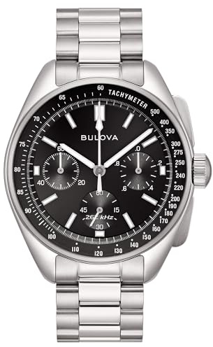 Analógico Modelo Bulova Men's Watch - Archive Luna Pilot Chronograph 43.5mm Black - 0. Marca BULOVA