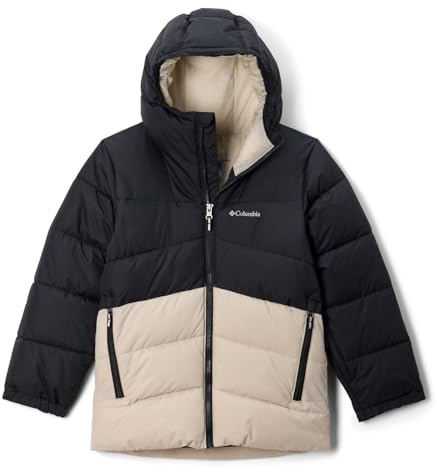 Columbia Jungen Arctic Blast 2 Jacket Skijacke, Schwarz/Dark Stone, 140 EU