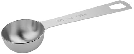 BERYLER 1 x 2/3 Esslöffel (2 Teelöffel, 10 ml, 1/3 Unzen), einzelner Messlöffel, nur einzelne Teelöffel
