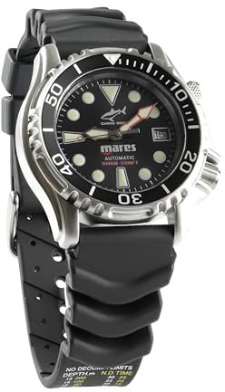 Mares Mission 1000 Chris Benz Automatic Taucheruhr Limited Edition, Erwachsene, Schwarz