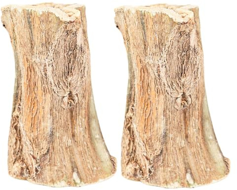 Friandises à mâcher pour lapin, bâtonnets à mâcher pour petits animaux, Friandises molaires de lapin de jouet à mâcher en bois, Bâtonnets à mâcher en papaye naturelle, 2 pièces, jouets de soins des de