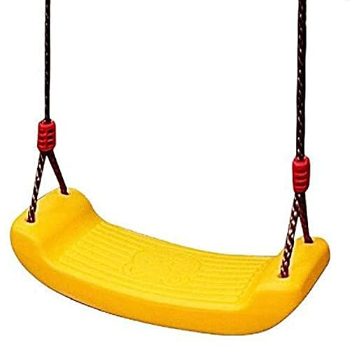 Children Tree Swing, Indoor Outdoor Rope Swing Set Spider Web Tree Arc Shaped Kids Hanging Chair for Garden Yard