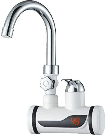 KUMIAN Calentador de Agua Instantáneo, Aislado Hidroeléctricamente, Grifo de Cocina, 1 Pcs, Color Type B, Montaje en Cubierta, 1000 Gramos