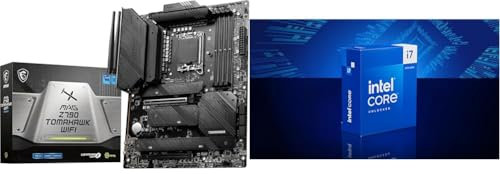 MSI MAG Z790 TOMAHAWK WIFI Motherboard ATX - Supports Intel Core 12/13th Gen Processors + Intel® Core™ i7-14700K Desktop Processor 20 cores