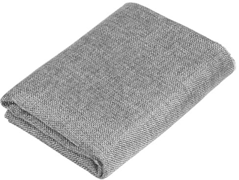 Mimoqk Speaker Grill Cloth, akustiskt transparent mesh-tyg, vattentät polyesterfiber, 36 tum bred, lämplig för gitarrförstärkare, hemmaljudsystem och medieskåp, svart