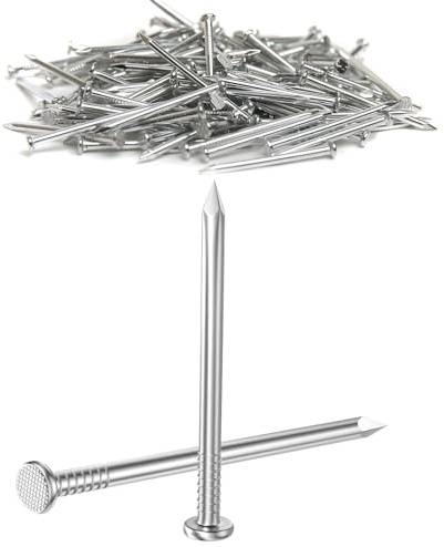 100Pcs 40mm Nails for Wood | Stainless Steel Nails for Hanging Pictures, DIY and Crafts, Woodwork, Use on Plaster & Wood