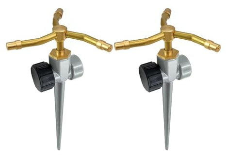 Metall-Sprinkler für 360-Grad-Abdeckung in Gärten und Grünflächen, Tropfbewässerungszubehör