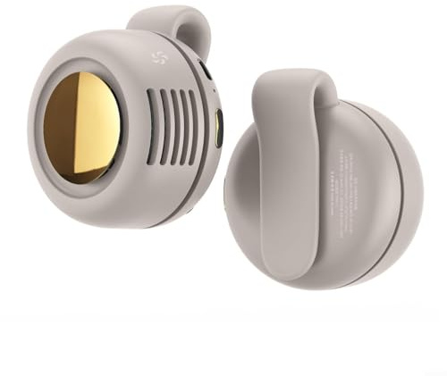 Tragbarer Ventilator mit Clip, persönliche Kühlung, 3 Geschwindigkeitsstufen, unverzichtbar für kühles Bleiben im Freien unter dem Hemd, Mini-Ventilator für Aktivitäten im Innen- und Außenbereich