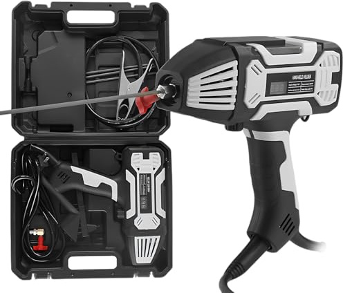 Handheld Welding Machine, Portable ARC Welder Electric Hand Held Welder with Soldering Electrode Clamp, Handheld ARC Welder Gun with IGBT Inverter Fits for 2.5-3.5mm Welding Electrodes Rod