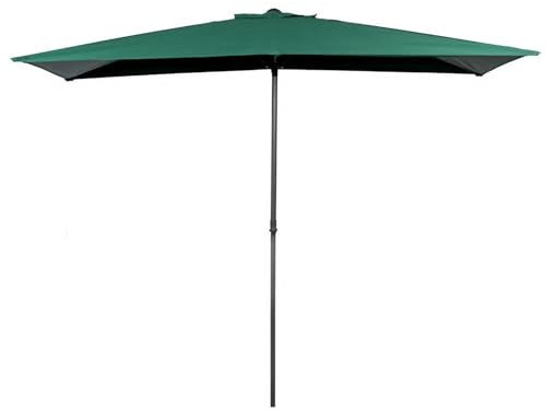 Halbschirm Balkonschirm Kleiner Sonnenschirm, Höhenverstellbarer Tischschirm, UV50+-Schutz, Wasserdicht Sonnenschutz, Gartenschirm für Rasen, Terrasse, Hinterhof, Pool