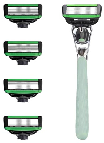 Byuexhp Tondeuse à Barbe pour Hommes - Acier Inoxydable Manuel 7 Couches | Rasoir Manuel pour Femmes et Corps,pour Usage Quotidien Voyage Mari Père Noël Anniversaire Saint-Valentin Visage Bikini