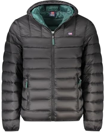 NORWAY GIUBBOTTO GIACCA IMBOTTITA GIUBBINO PIUMINO UOMO CON CAPPUCCIO 849150
