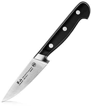 Cangshan V2 Series 1020427 Couteau d'office forgé en acier allemand, lame de 8,9 cm