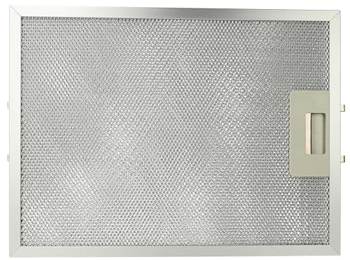 vhbw filtro anti-grasso sostituisce Alno 50293009002 per cappa da cucina - 32,7 x 24,1 x 1,06 cm, metallo