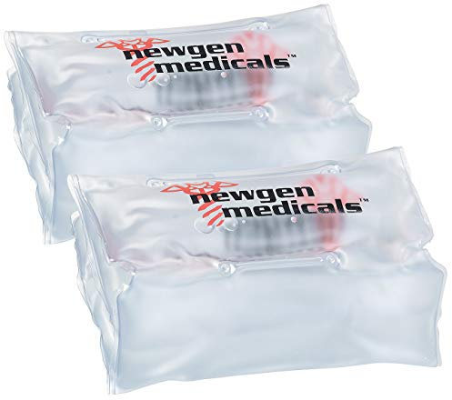newgen medicals Fußwärmer: 2er Pack Wohltuende Wärmekompresse bis zu 3.000 Anwendungen, 33 x 18cm (Wärmepads Rücken wiederverwendbar, Kompresse, Nackenkissen)