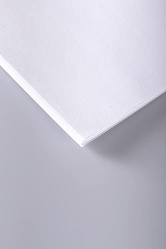 Clairefontaine 1982C - Karton mit 12 Riesen Zeichen- und Skizzenpapier à 100 Bogen, DIN A4, 120g, weiß, 1 Karton