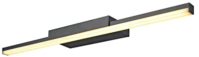 SLV Wandaufbauleuchte GLENOS 60/Wand-Beleuchtung innen, LED Spot, Aufbau-Leuchte, Wandaufbauleuchte/3000/4000K 12W 1170lm schwarz 120Grad 1003506