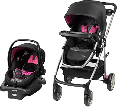 Disney Baby Minnie Mouse Grow and Go Modular Travel System, Simply Minnie