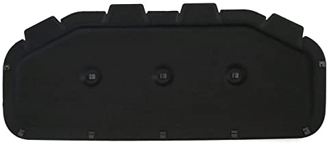 Volkswagen Original Dämpfungsmatte für Motorhaube, Schwarz, Faserverstärkter Kunststoff, Fahrzeugspezifische Passform, Auto, front_upper, T-Roc ab 2018 und Cabrio ab 2020