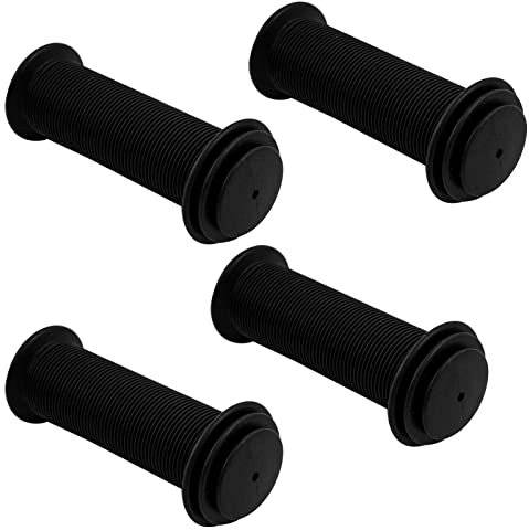2 paia di manopole per bicicletta per bambini, impugnature ergonomiche, in gomma, 22 mm, per scooter, per scooter, triciciciclo, per bambini