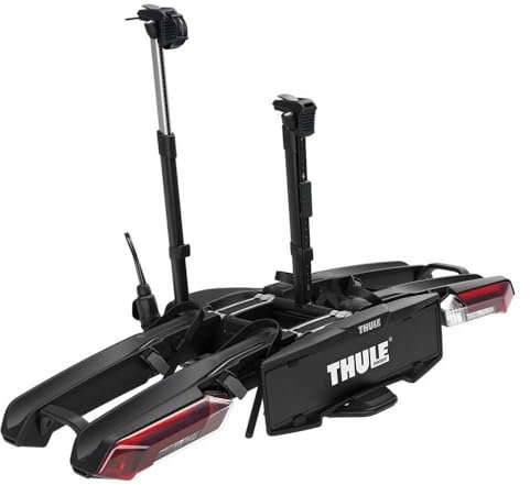 Thule Epos Fahrradträger für Anhängerkupplung 2 Fahrräder, Black