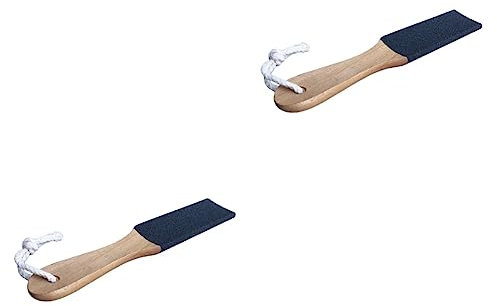 Beaupretty 2 Stück Fußentferner Mit Doppelseitigem Fußfeile-schaber Ergonomischer Griff Für Eine Sanfte Pediküre